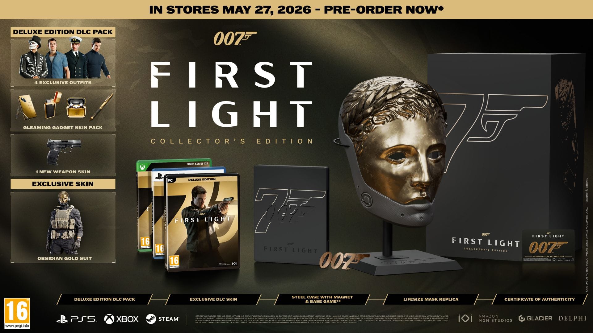 007 First Light - Collector’s Edition (Xbox Series X) 884095225698