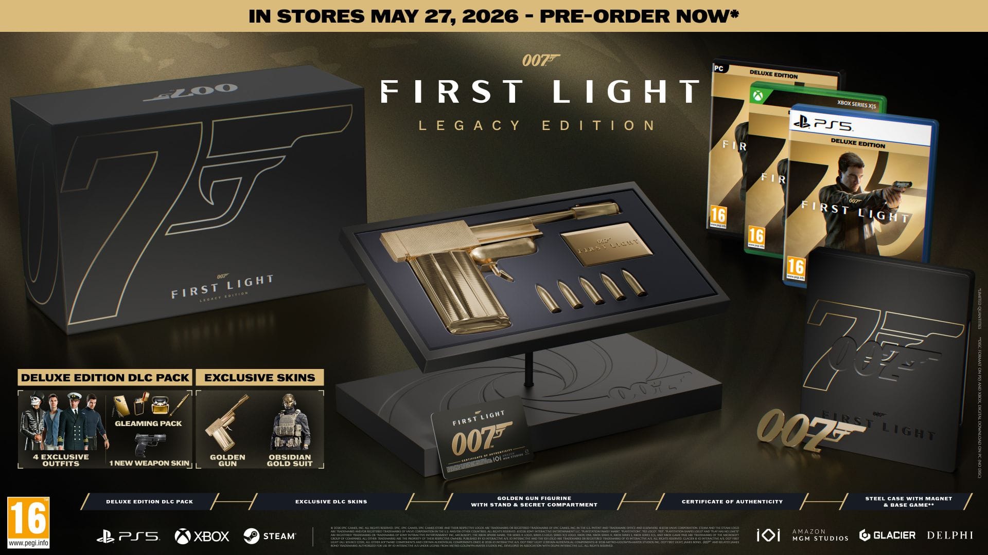 007 First Light - Legacy Edition (Playstation 5) 884095225575