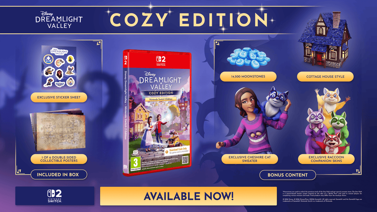 Disney Dreamlight Valley Cozy Edition - Nintendo Switch 2 Edition (CIAB)