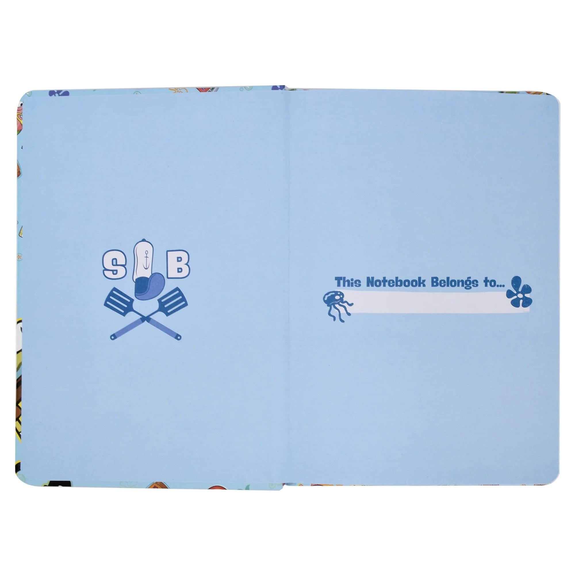 BLUE SKY SPONGE BOB A5 CASEBOUND BELEŽKA 5056563712206
