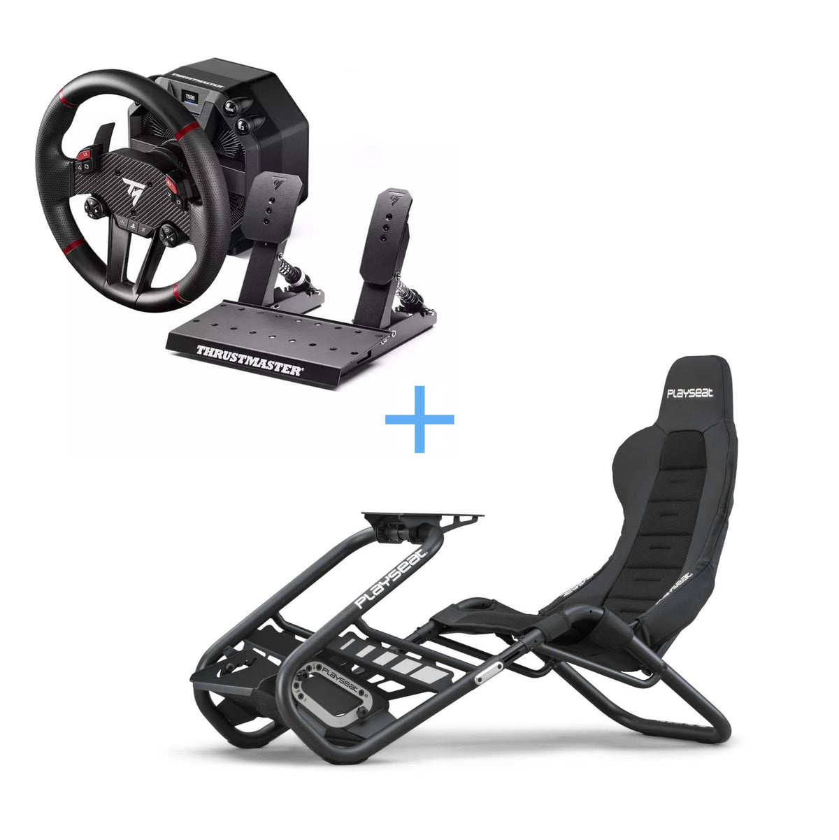 BUNDLE - THRUSTMASTER T598 PC/PS4/PS5 + PLAYSEAT TROPHY - BLACK 9997496870037