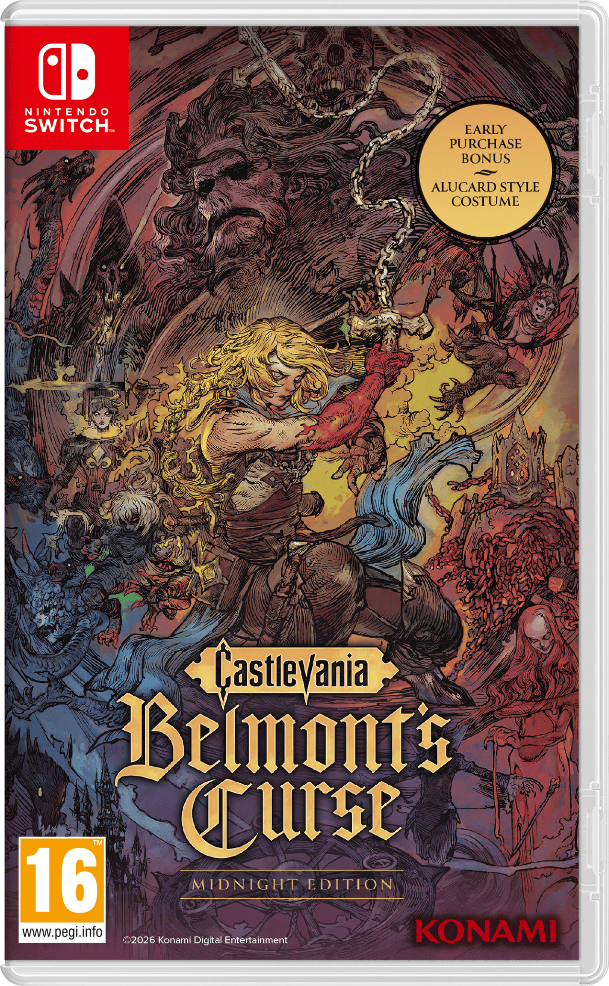 Castlevania: Belmont’s Curse - Midnight Edition (Nintendo Switch) 4012927087251