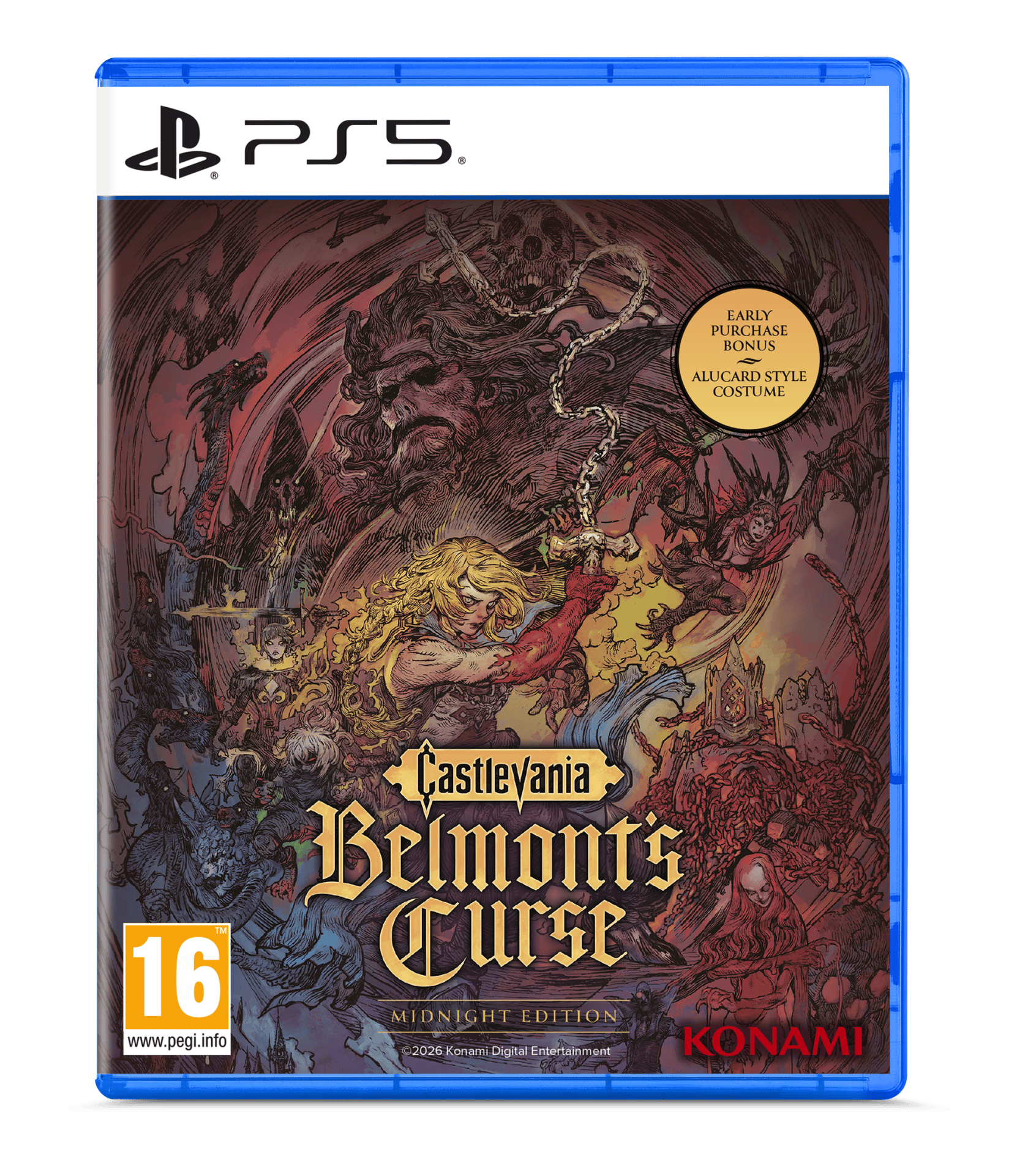 Castlevania: Belmont’s Curse - Midnight Edition (Playstation 5) 4012927152102
