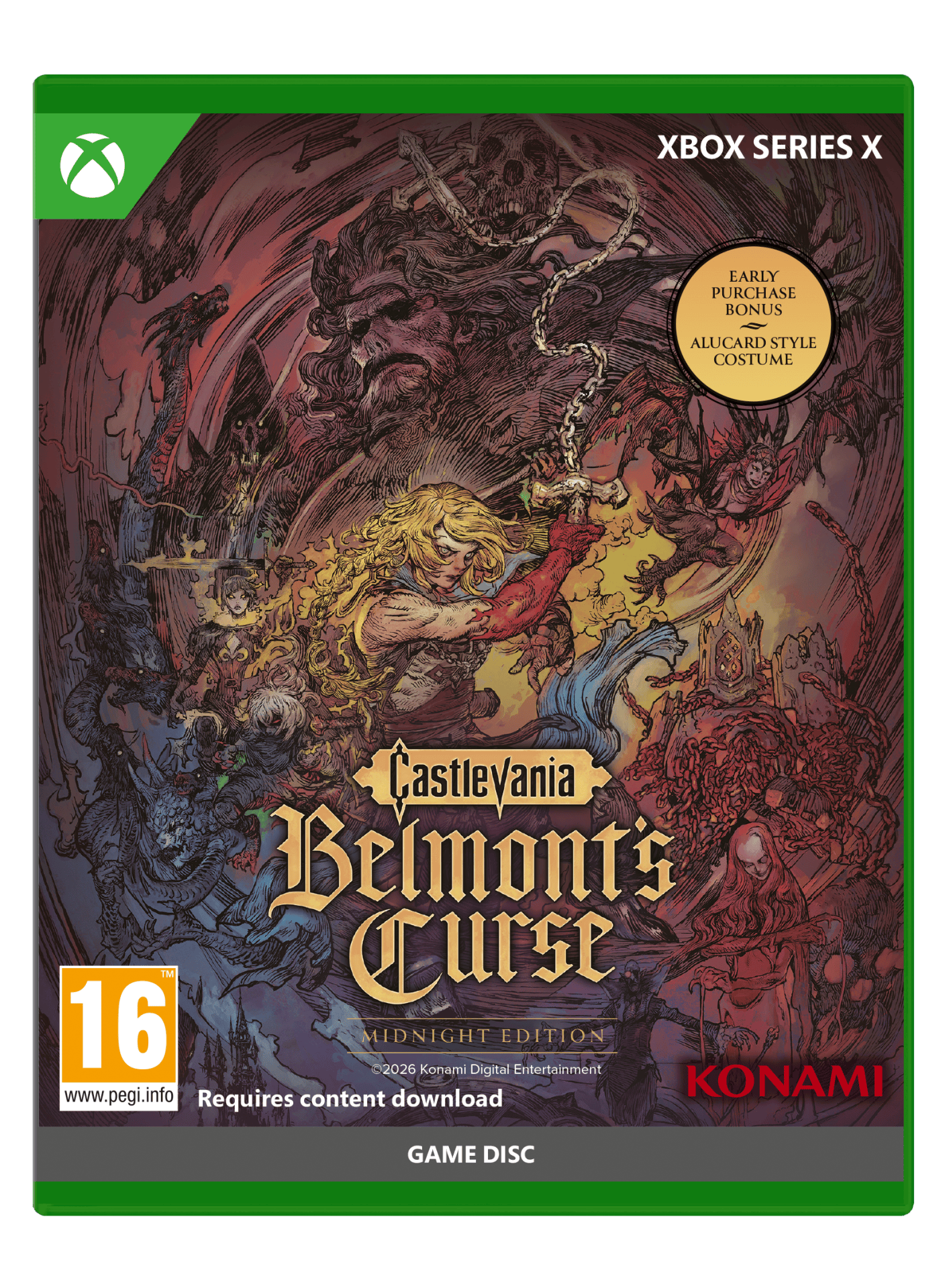 Castlevania: Belmont’s Curse - Midnight Edition (Xbox Series X) 4012927114322