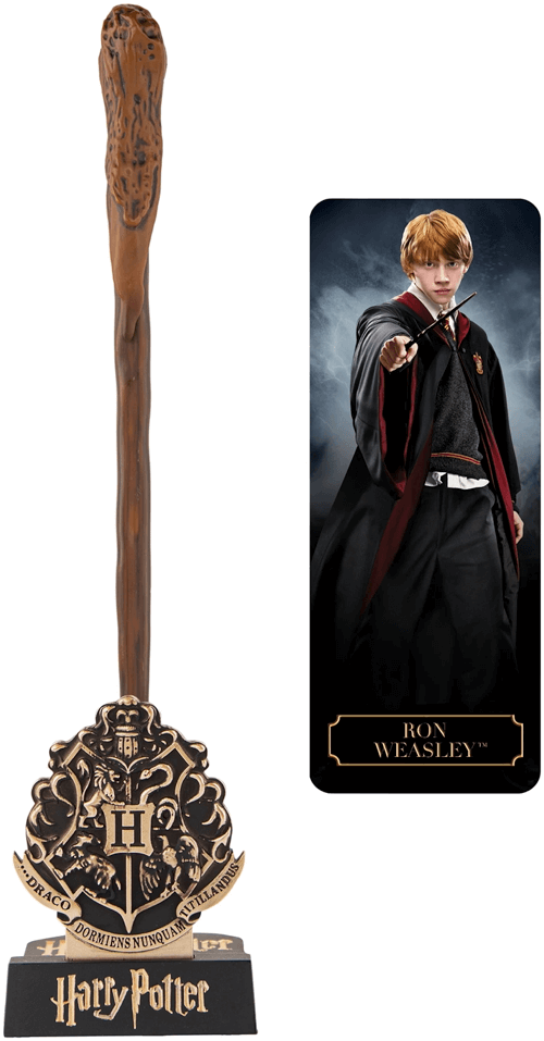 CINEREPLICAS: HARRY POTTER - PEN WITH STAND UNIT BOX - RON WEASLEY 4895205613539