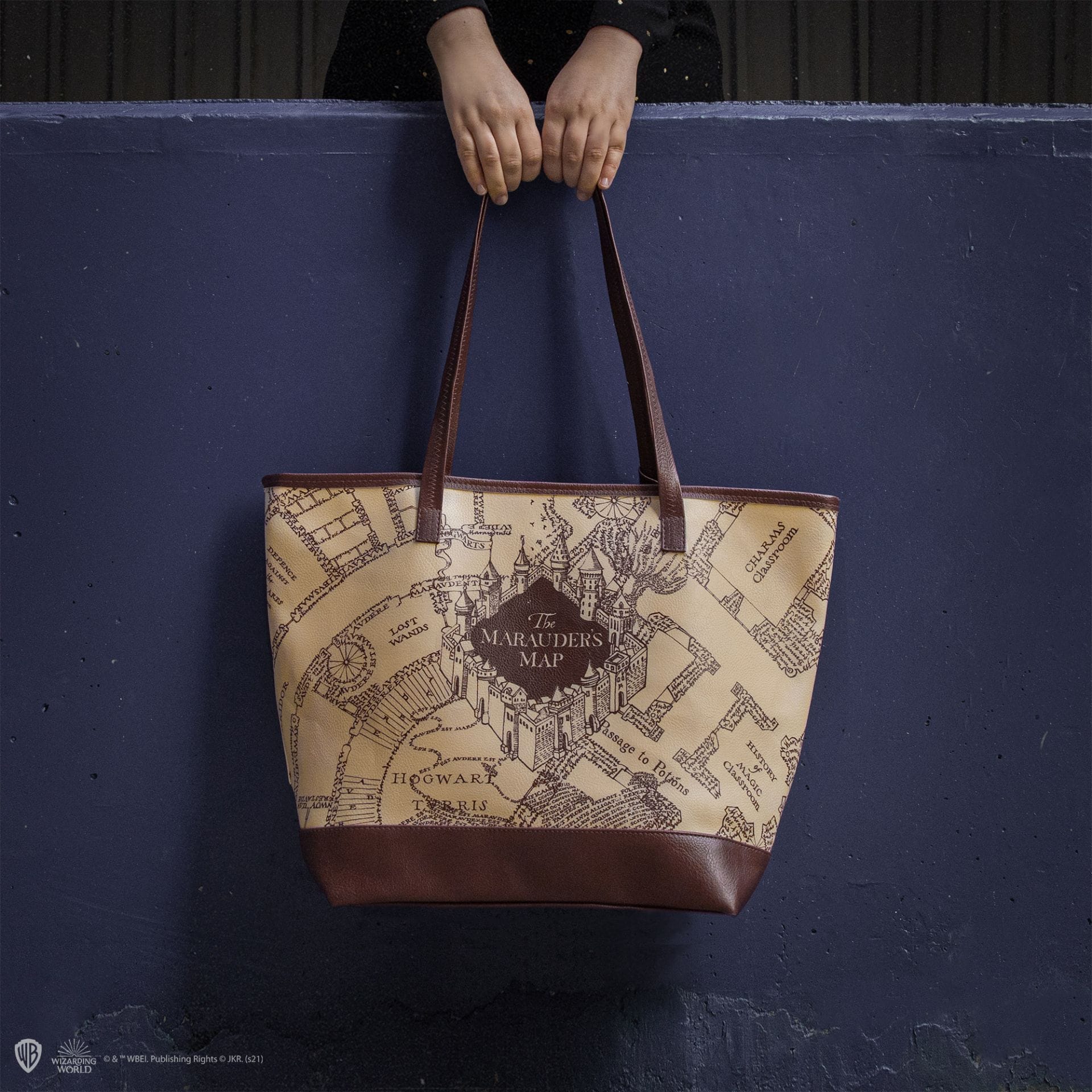 CINEREPLICAS: HARRY POTTER - SHOPPING BAG - MARAUDER'S MAP 4895205606357