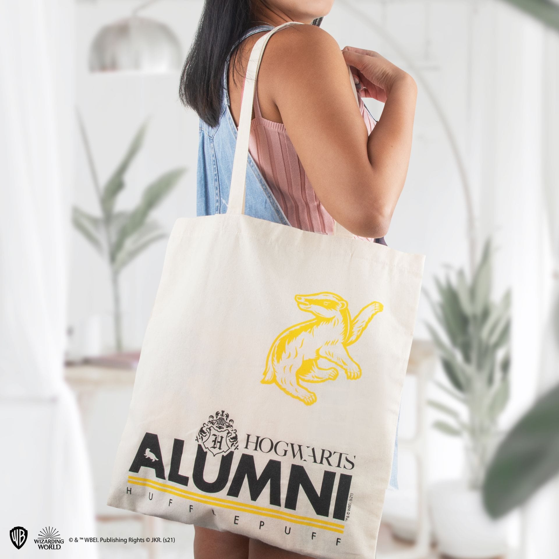 CINEREPLICAS: HARRY POTTER - TOTE BAG - ALUMNI HUFFLEPUFF 4895205604476