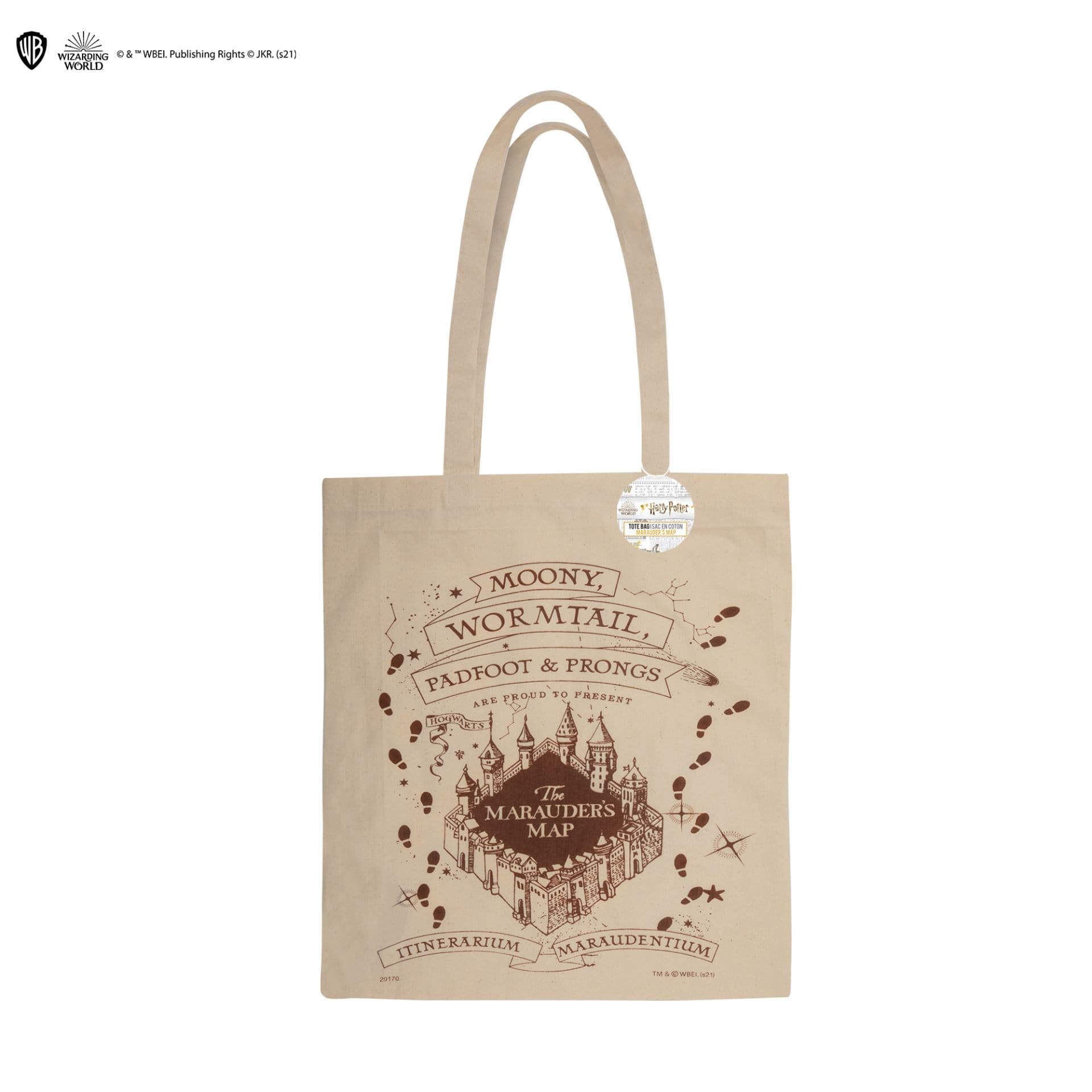 CINEREPLICAS: HARRY POTTER - TOTE BAG - MARAUDER MAP 4895205604490