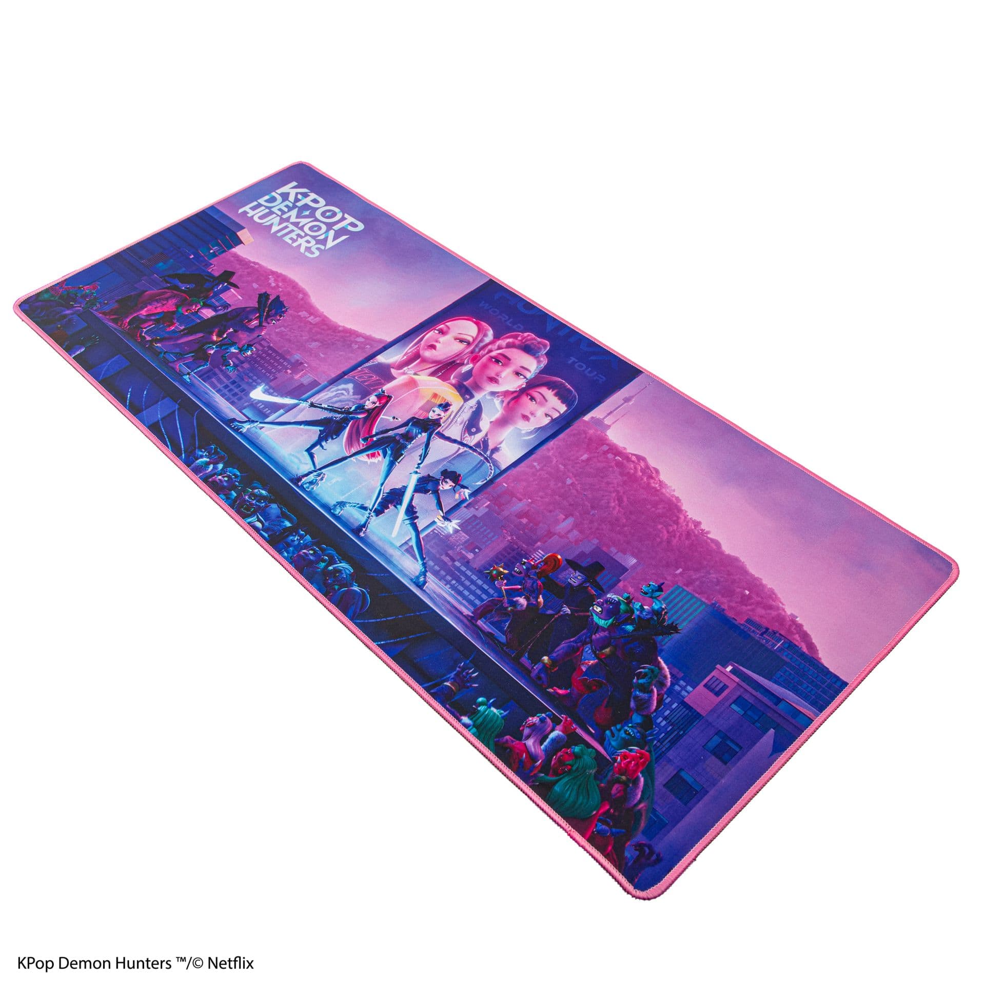 CINEREPLICAS: KPOP DEMON HUNTERS - DESK MAT XL - TAKEDOWN podloga 4895205624825