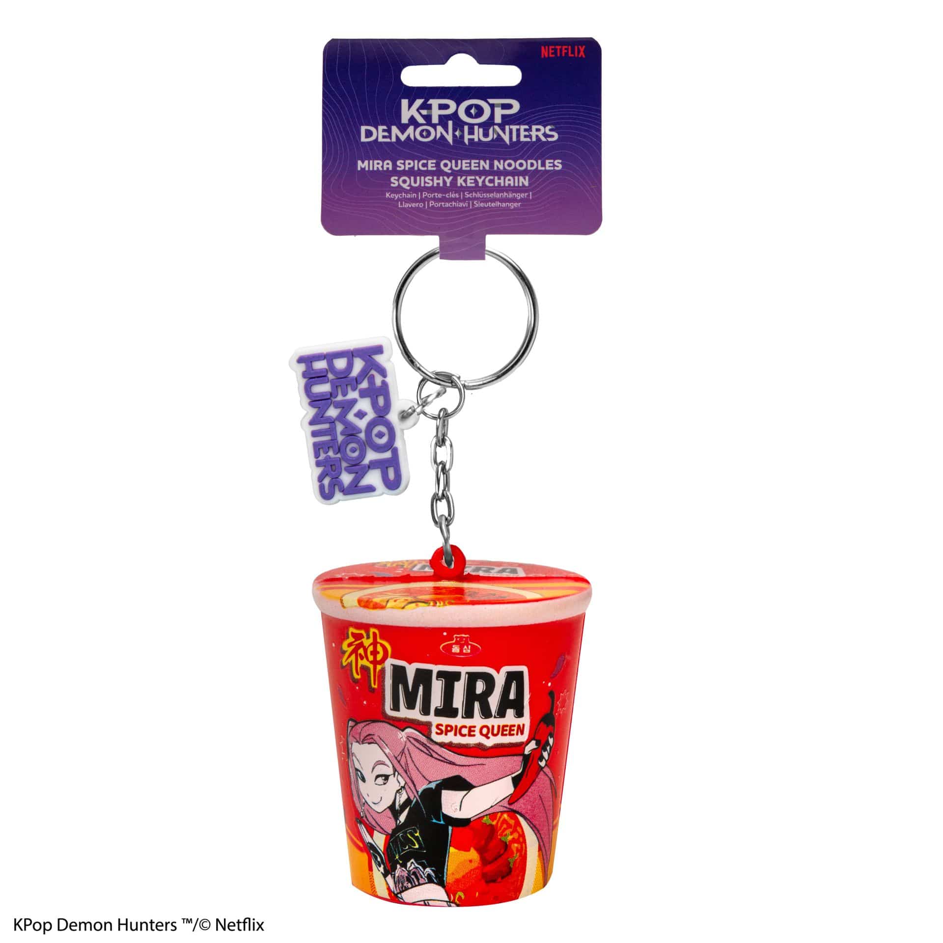 CINEREPLICAS: KPOP DEMON HUNTERS - MIRA SPICE QUEEN NOODLES obesek 4895205625266