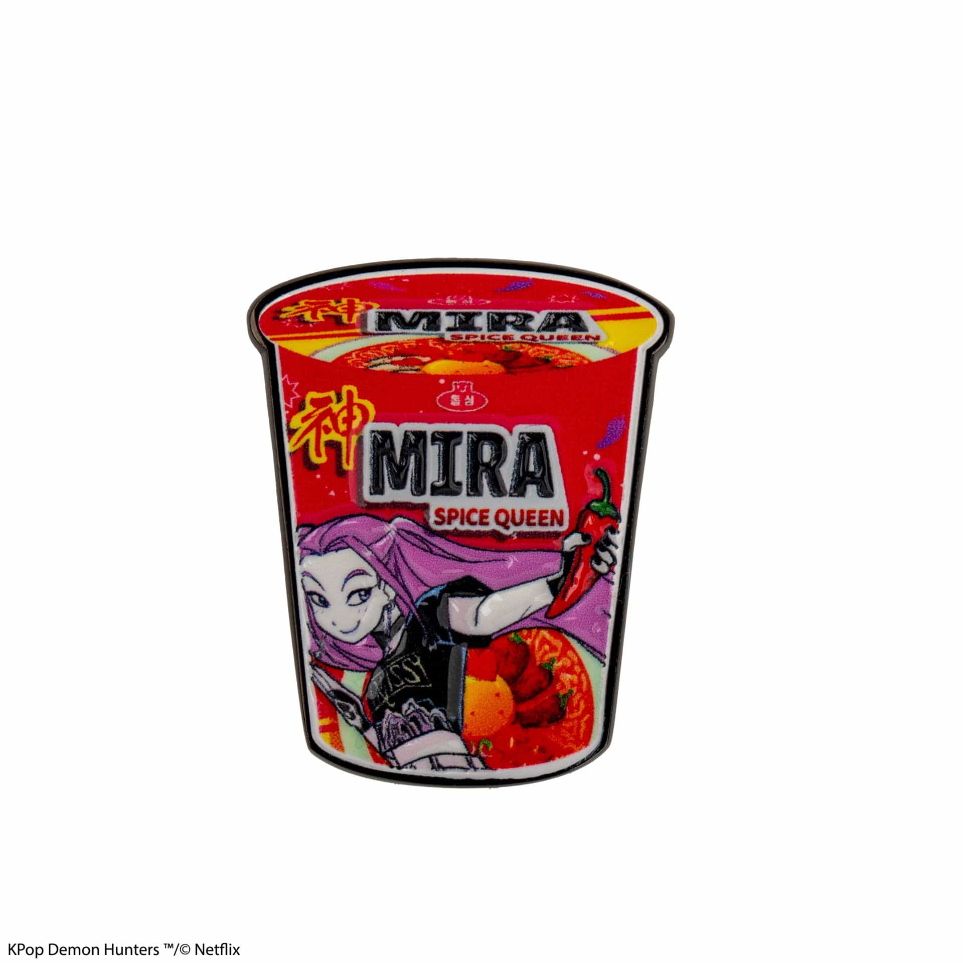 CINEREPLICAS: KPOP DEMON HUNTERS - PIN - MIRA SPICE QUEEN NOODLES priponka 4895205625389