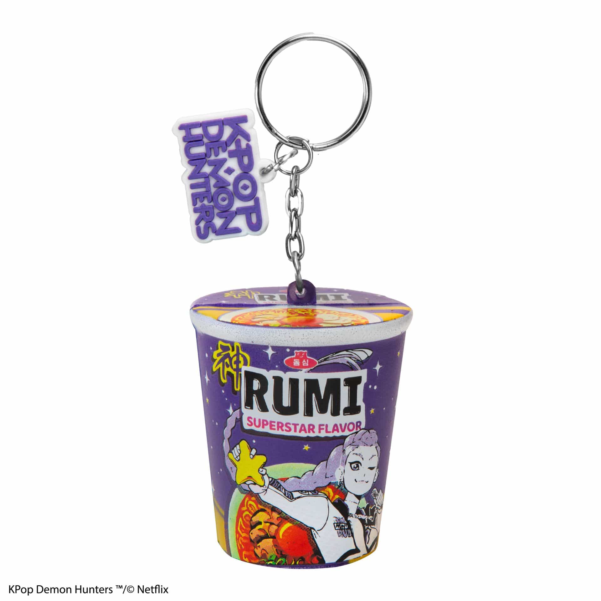 CINEREPLICAS: KPOP DEMON HUNTERS - RUMI SUPERSTAR FLAVOR NOODLES obesek 4895205625259