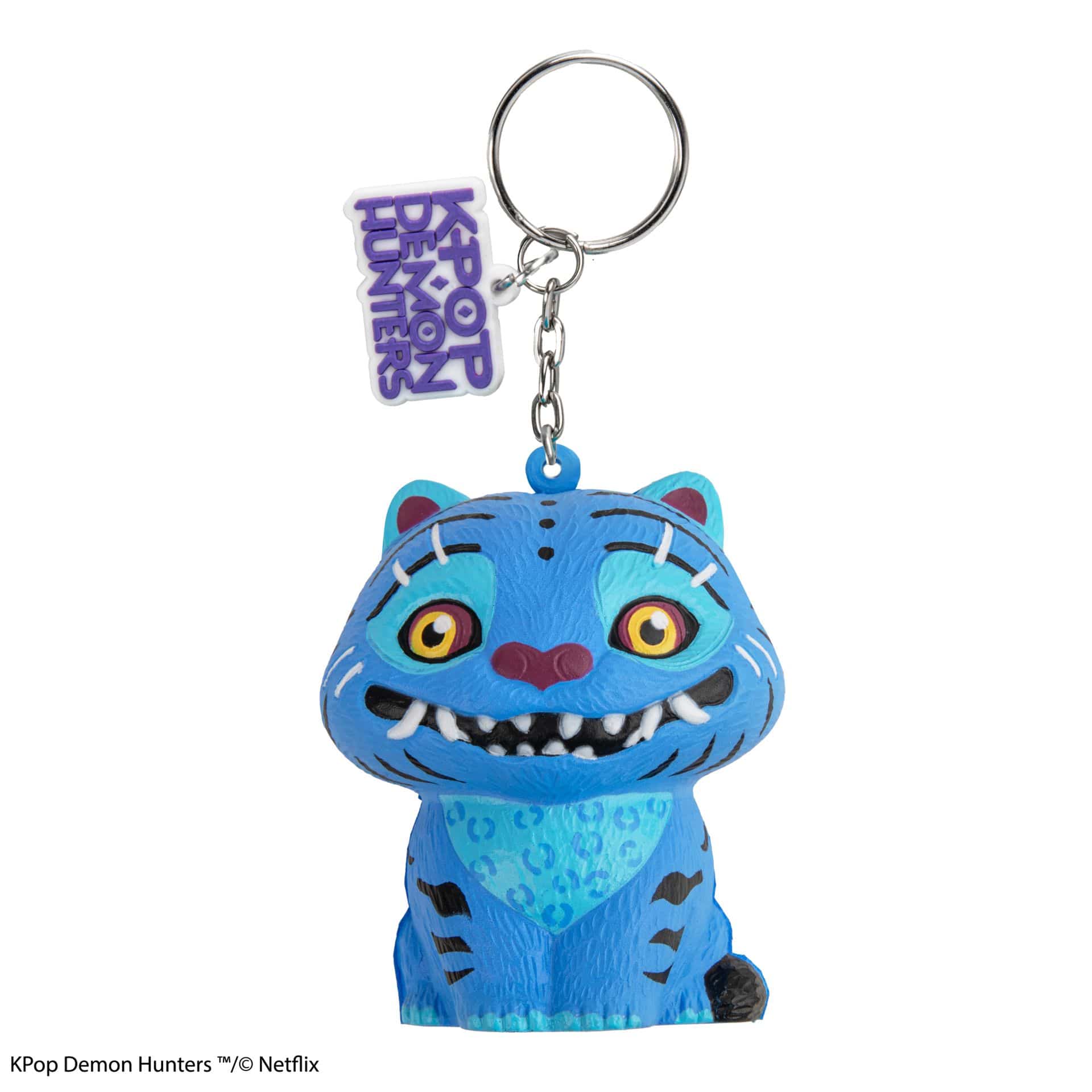 CINEREPLICAS: KPOP DEMON HUNTERS - SQUISHY KEYCHAIN - DERPY TIGER obesek 4895205626256
