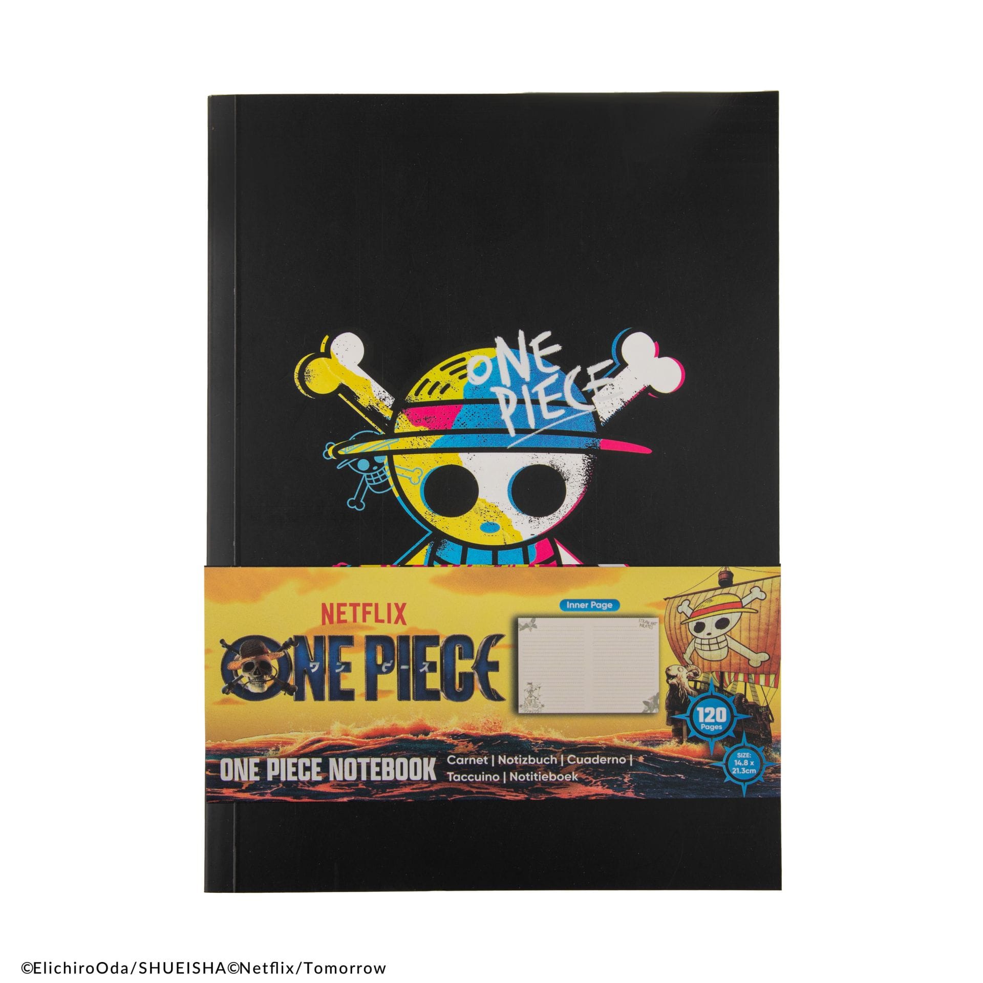 CINEREPLICAS: ONE PIECE - SOFTCOVER NOTEBOOK - ONE PIECE zvezek 4895205618947