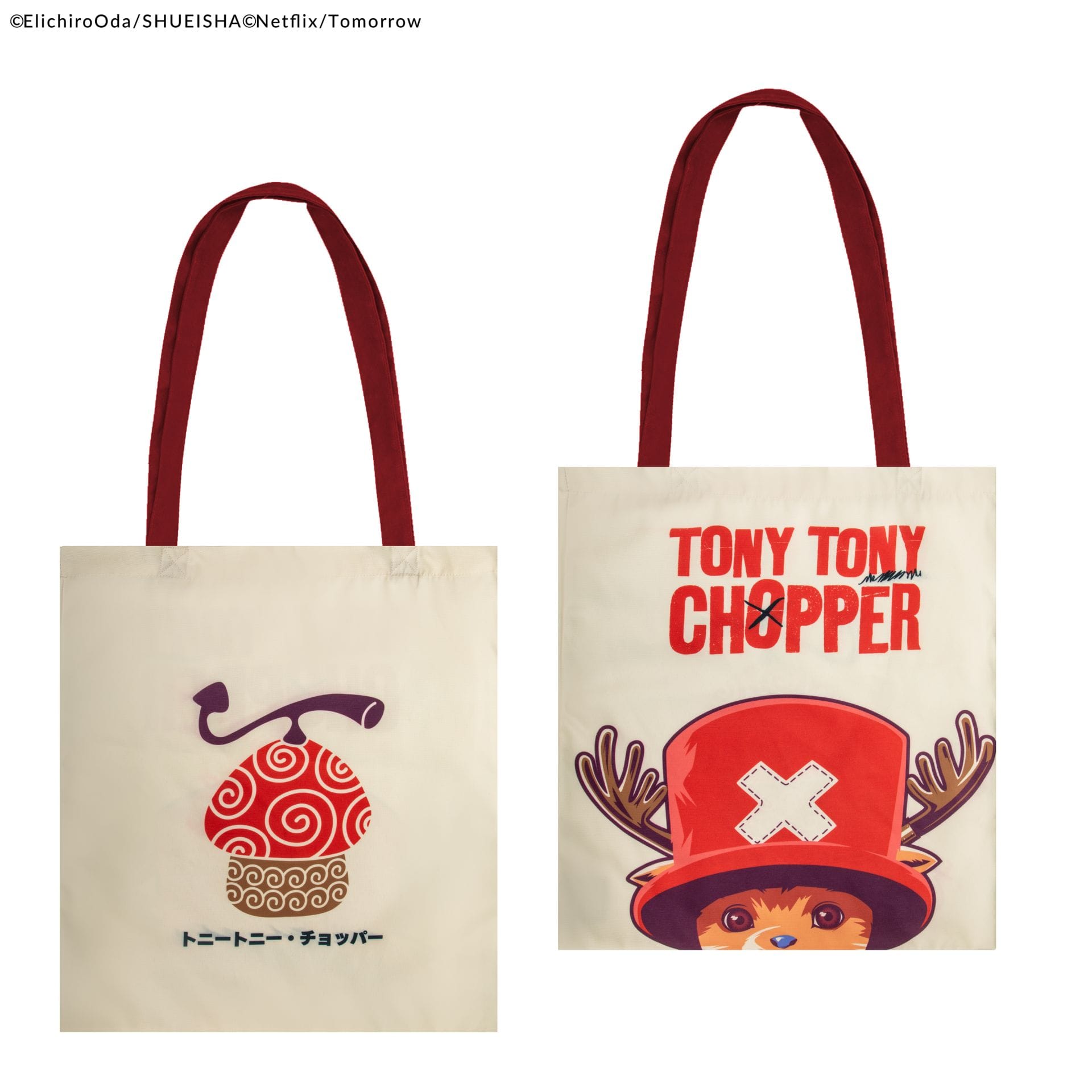 CINEREPLICAS: ONE PIECE - TOTE BAG - CHOPPER'S MAGIC FRUIT torbica 4895205623613