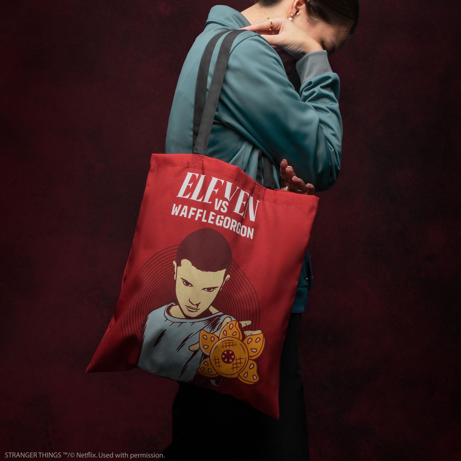 CINEREPLICAS: STRANGER THINGS - TOTE BAG - ELEVEN torbica 4895205617896
