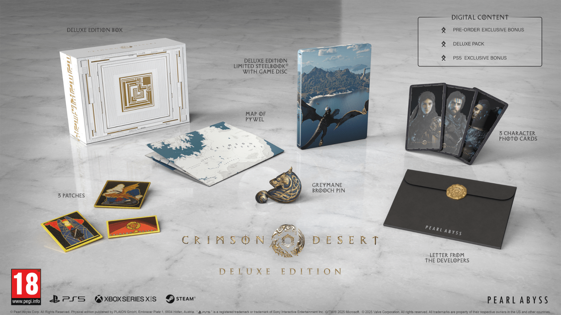 Crimson Desert - Deluxe Edition (Playstation 5) 4020628550875