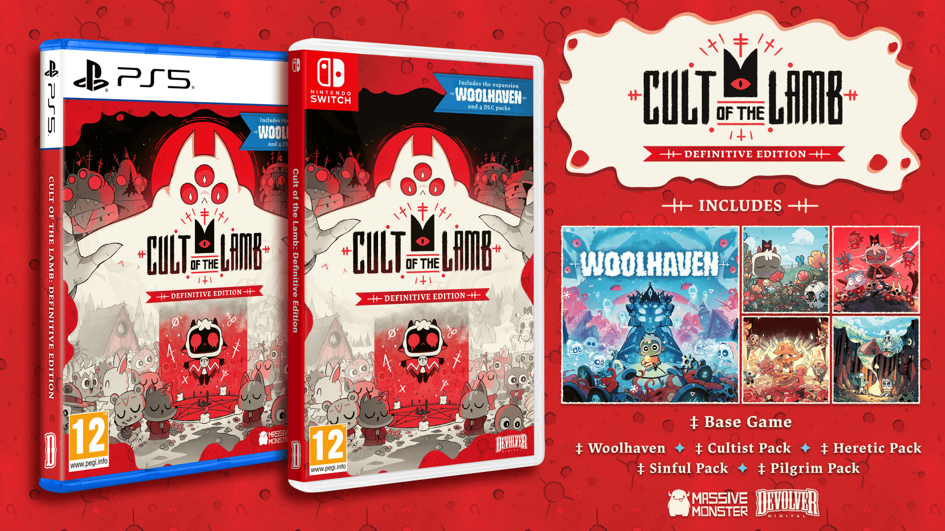Cult Of The Lamb - Definitive Edition (Nintendo Switch) 5056635625137