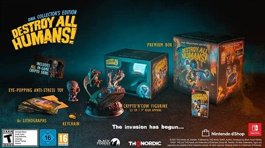 Destroy All Humans! DNA Collector's Edition (Nintendo Switch) - ODPRTA EMBALAŽA 3200000004719