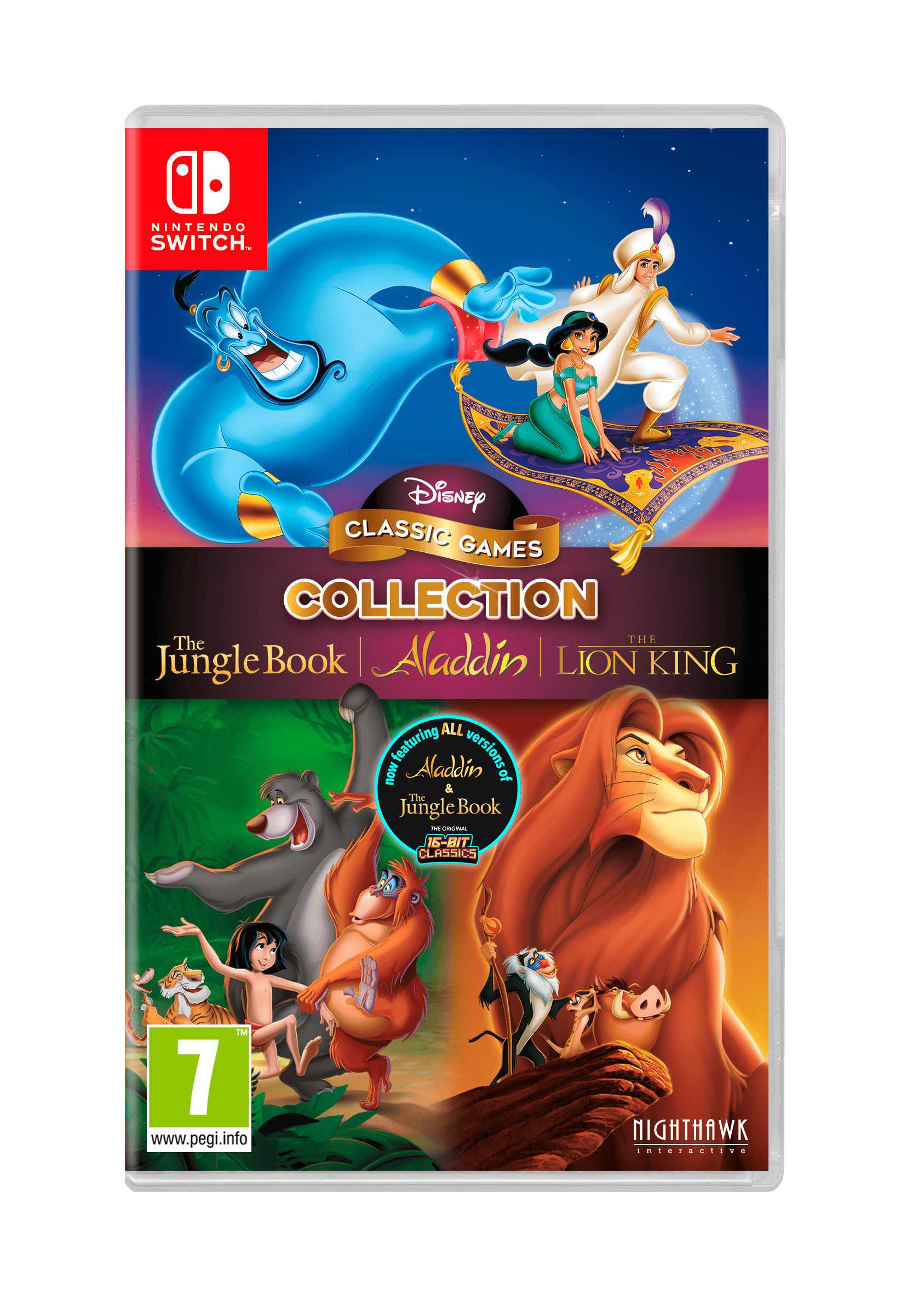 Disney Classic Games Collection: The Jungle Book, Aladdin, & The Lion King (Nintendo Switch) 5056635601971