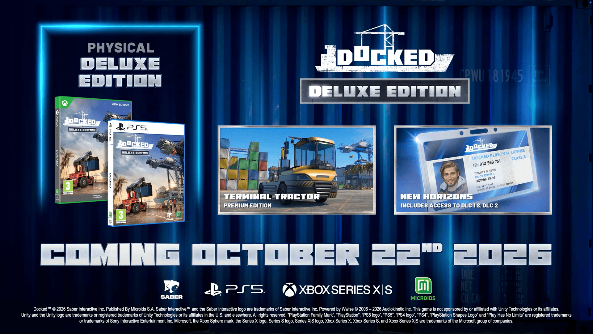 Docked - Deluxe Edition (XBOX Series X) 3701529517747