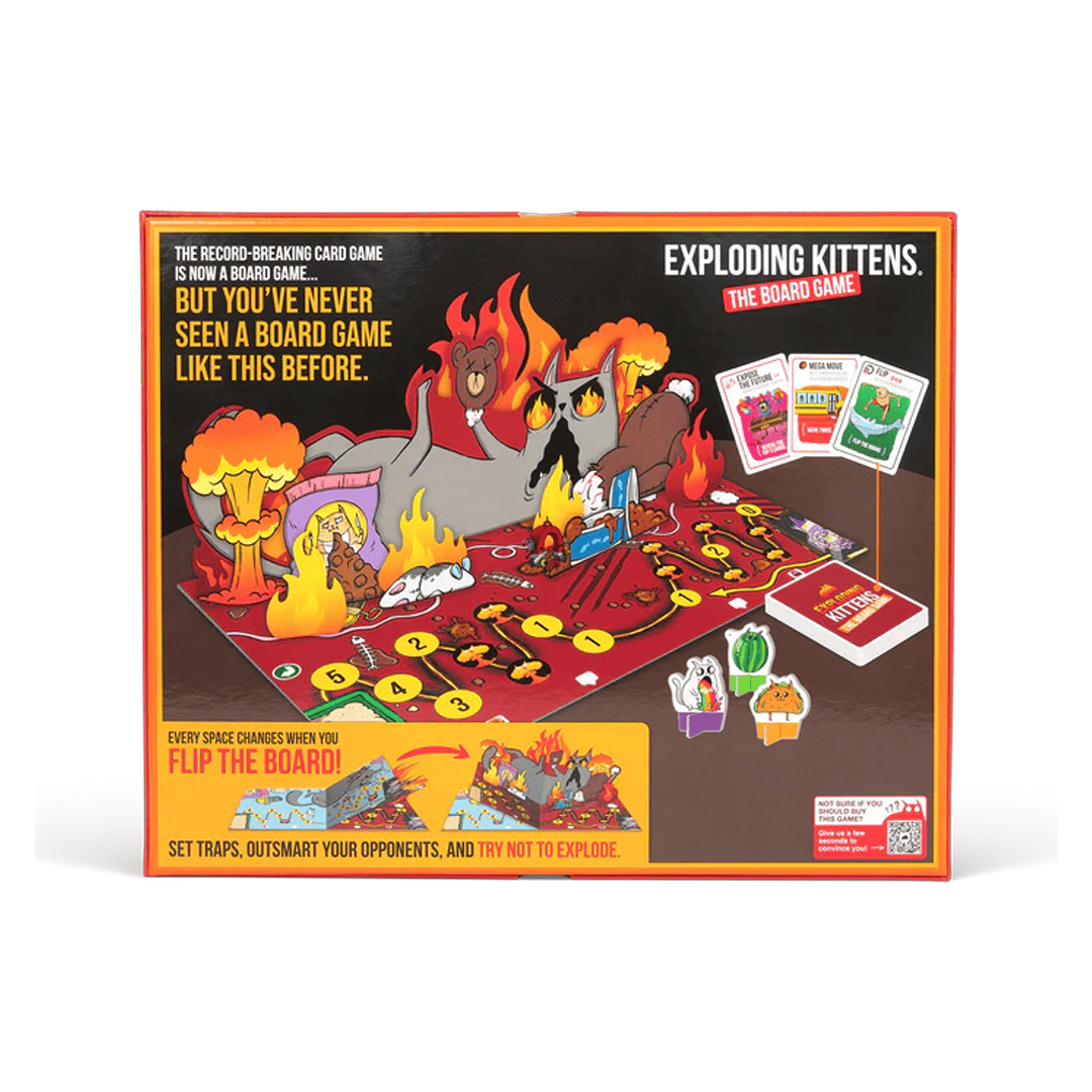 Exploding Kittens: The Board Game 810083049090
