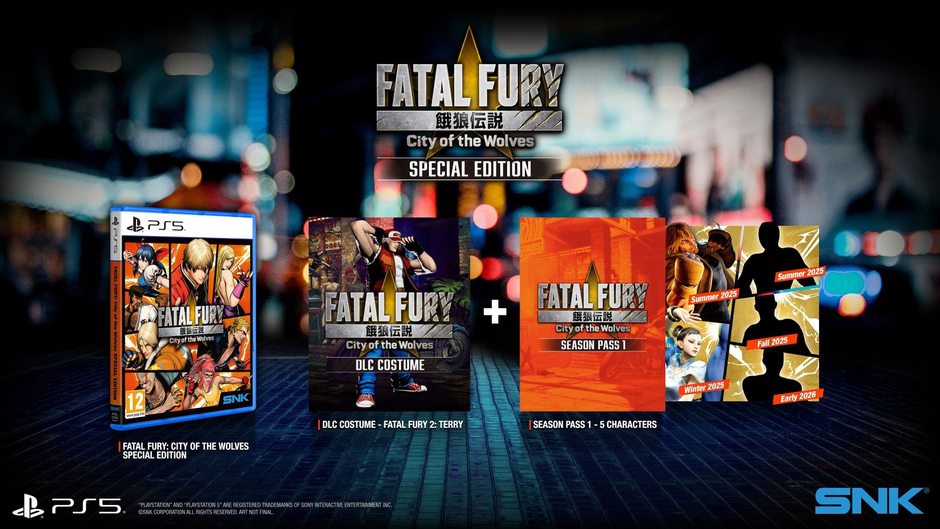Fatal Fury: City Of The Wolves - Special Edition (Playstation 5) 4964808152759