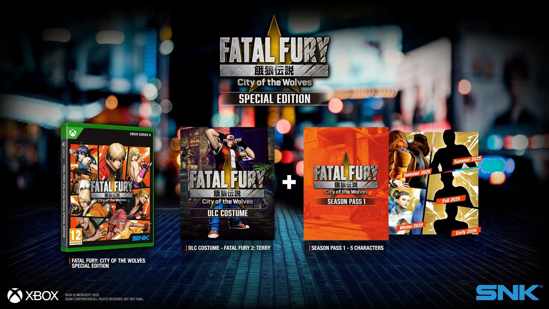 Fatal Fury: City Of The Wolves - Special Edition (Xbox Series X) 4964808153411