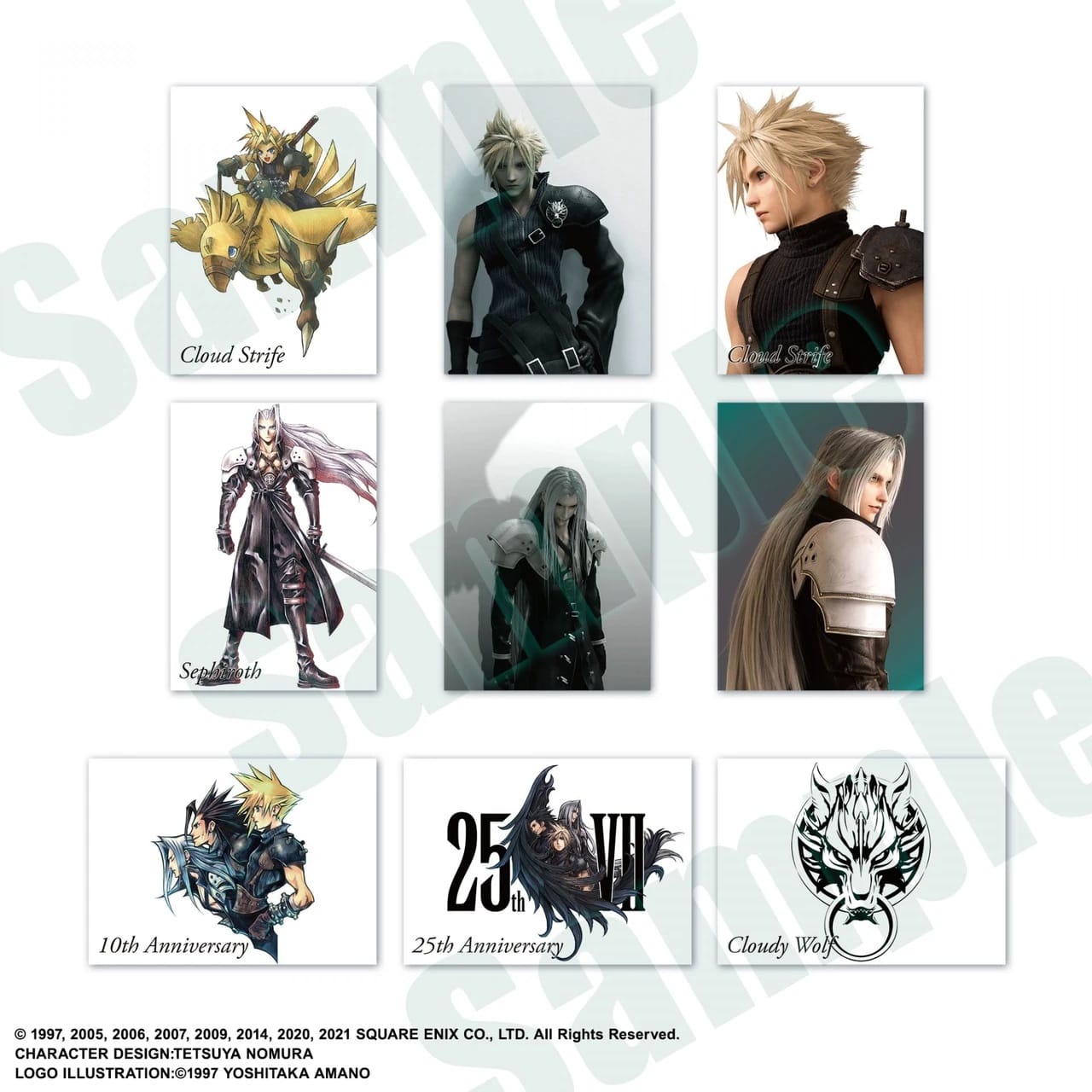 FINAL FANTASY VII ANNIVERSARY ART MUSEUM DIGITAL CARD PLUS - DISPLAY - ENG komplet 4988601369008