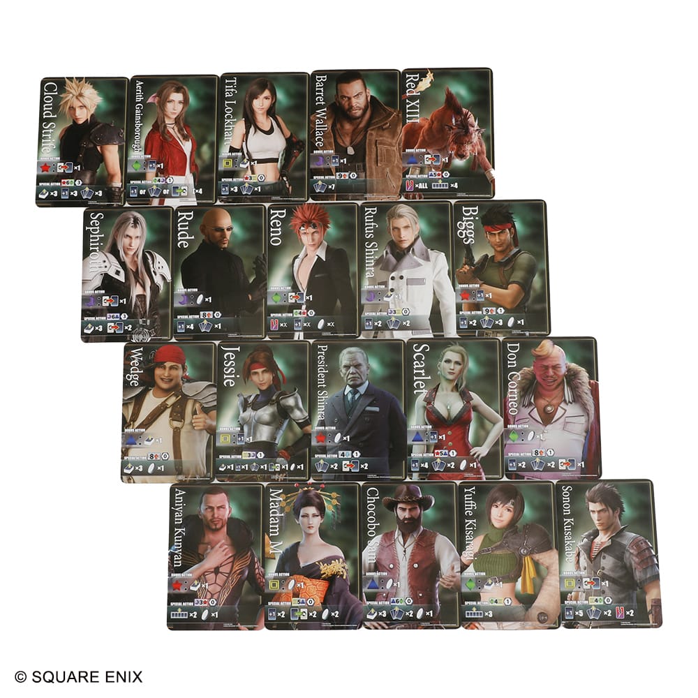 FINAL FANTASY VII REMAKE - MATERIA HUNTER - BOARD GAME (EN) 4988601372336