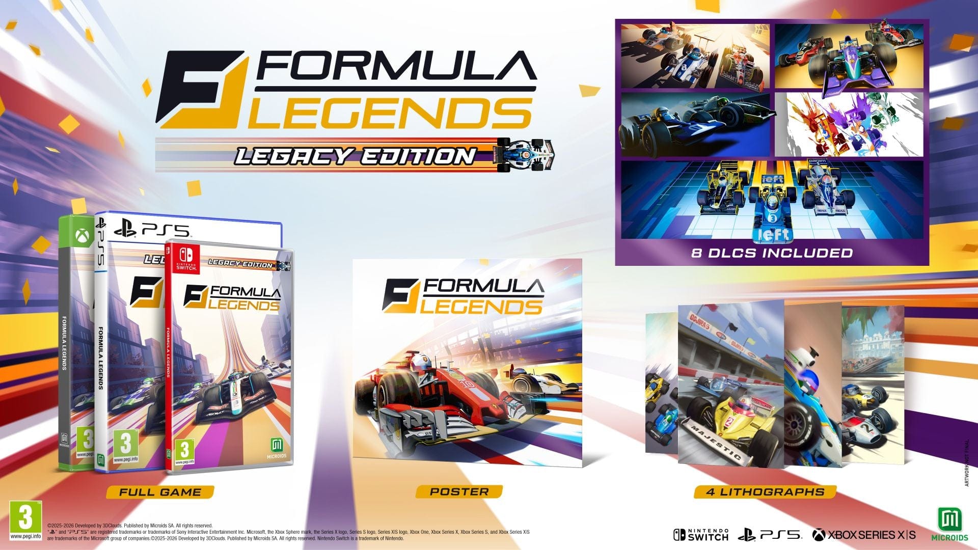 Formula Legends - Legacy Edition (Nintendo Switch) 3701529517273