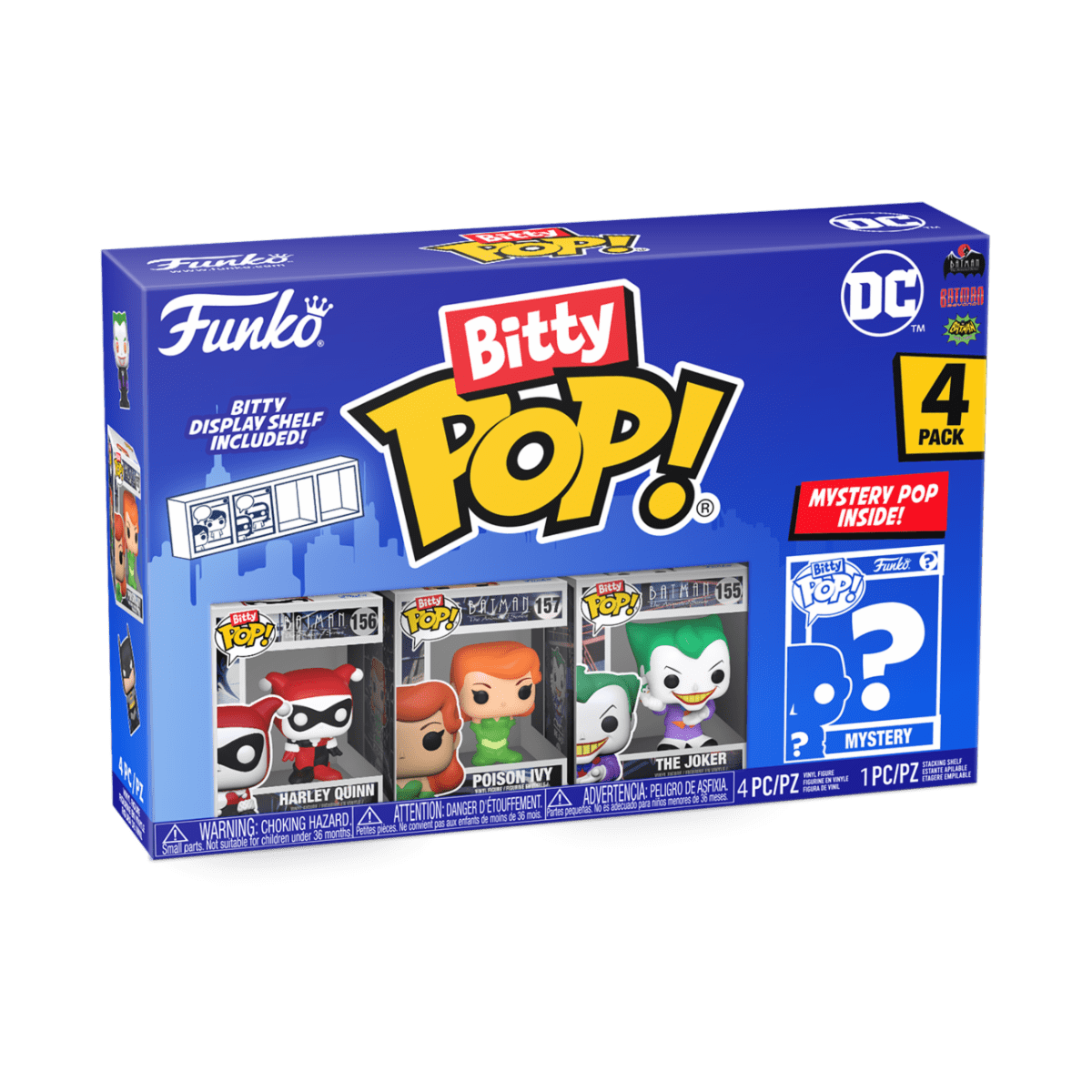 FUNKO BITTY POP: DC - HARLEY QUINN 4PK 889698713139