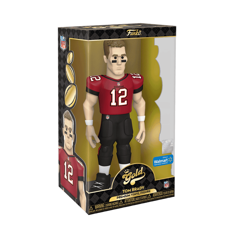 FUNKO GOLD 12" NFL: BUCCANEERS - TOM BRADY W/CHASE 889698645379