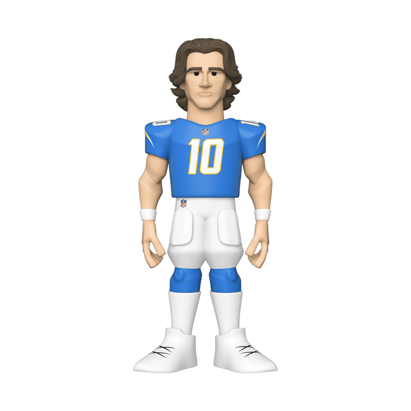 FUNKO GOLD 12" NFL: CHARGERS - JUSTIN HERBERT 889698645515