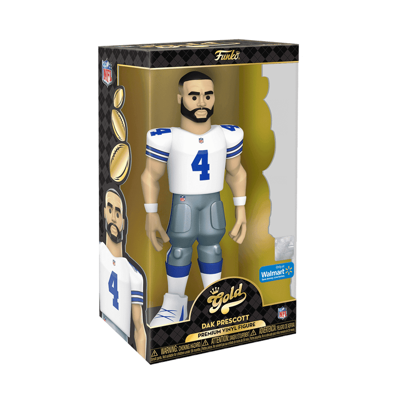 FUNKO GOLD 12" NFL: COWBOYS - DAK PRESCOTT W/CHASE 889698645386