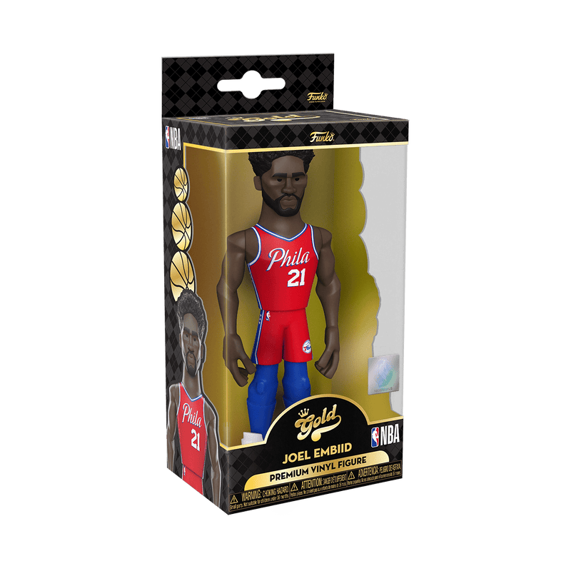 FUNKO GOLD 5" NBA: SIXERS - JOEL EMBIID (CE21) 889698614863
