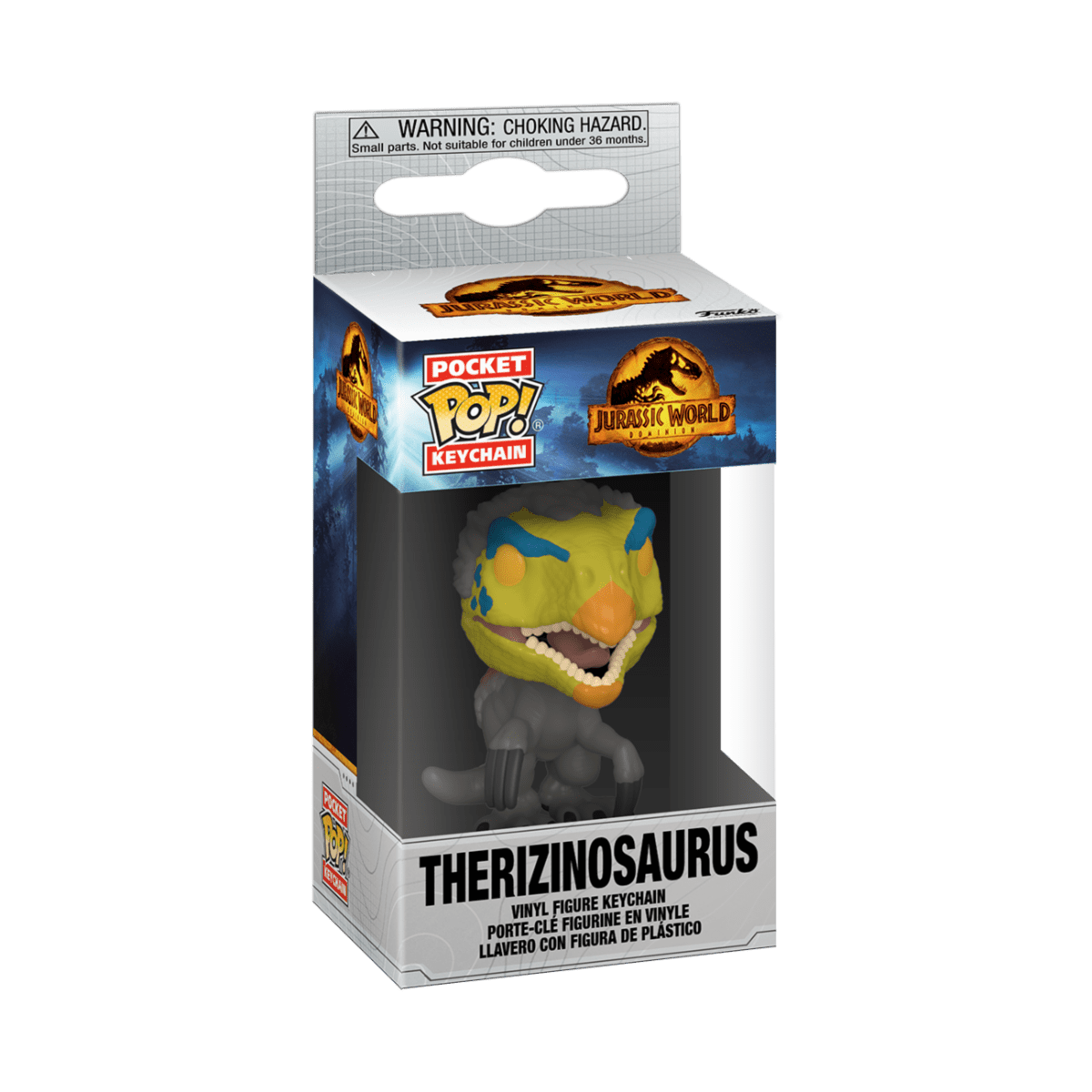 FUNKO POCKET POP KEYCHAIN Jurassic World 3 therizinosaurus obesek - POŠKODOVANA EMBALAŽA 3200000004658