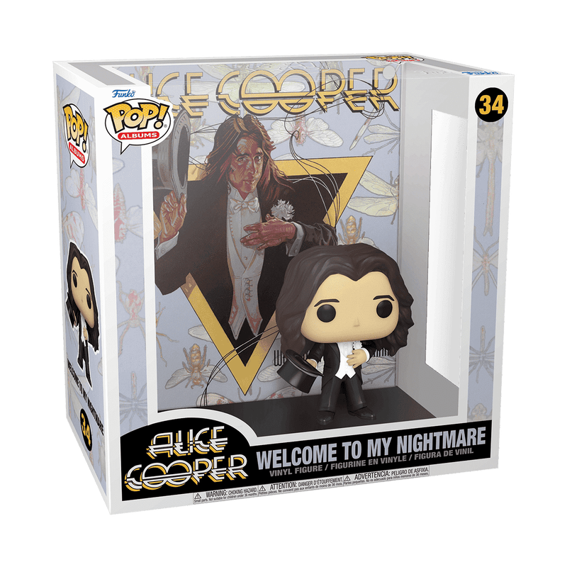 FUNKO POP ALBUMS: ALICE COOPER - WELCOME TO MY NIGHTMARE 889698640381