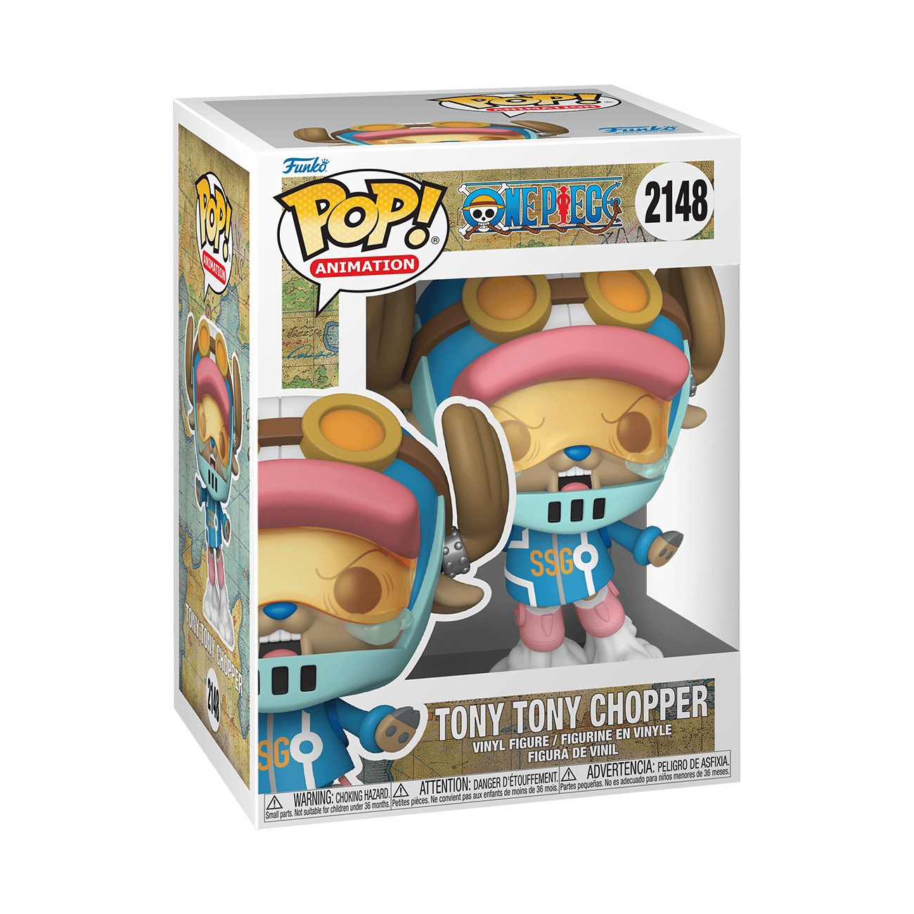 FUNKO POP ANIMATION: ONE PIECE - CHOPPER (EGG) 889698865173
