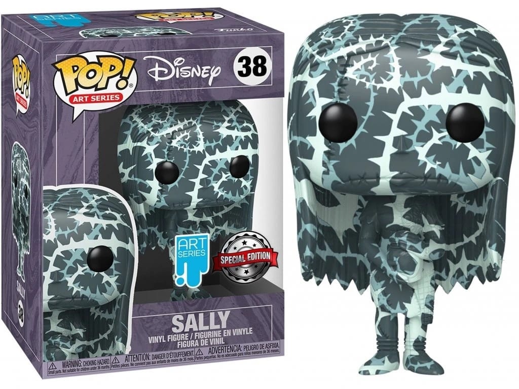 FUNKO POP ART SERIES: NIGHTMARE BEFORE CHRISTMAS - SALLY (INVERTED COLORS) 889698574860