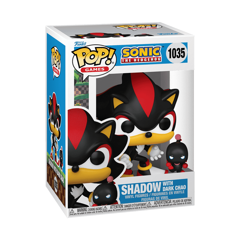 FUNKO POP&BUDDY: SONIC - SHADOW W/DCHAO - POŠKODOVANA EMBALAŽA 3200000004542