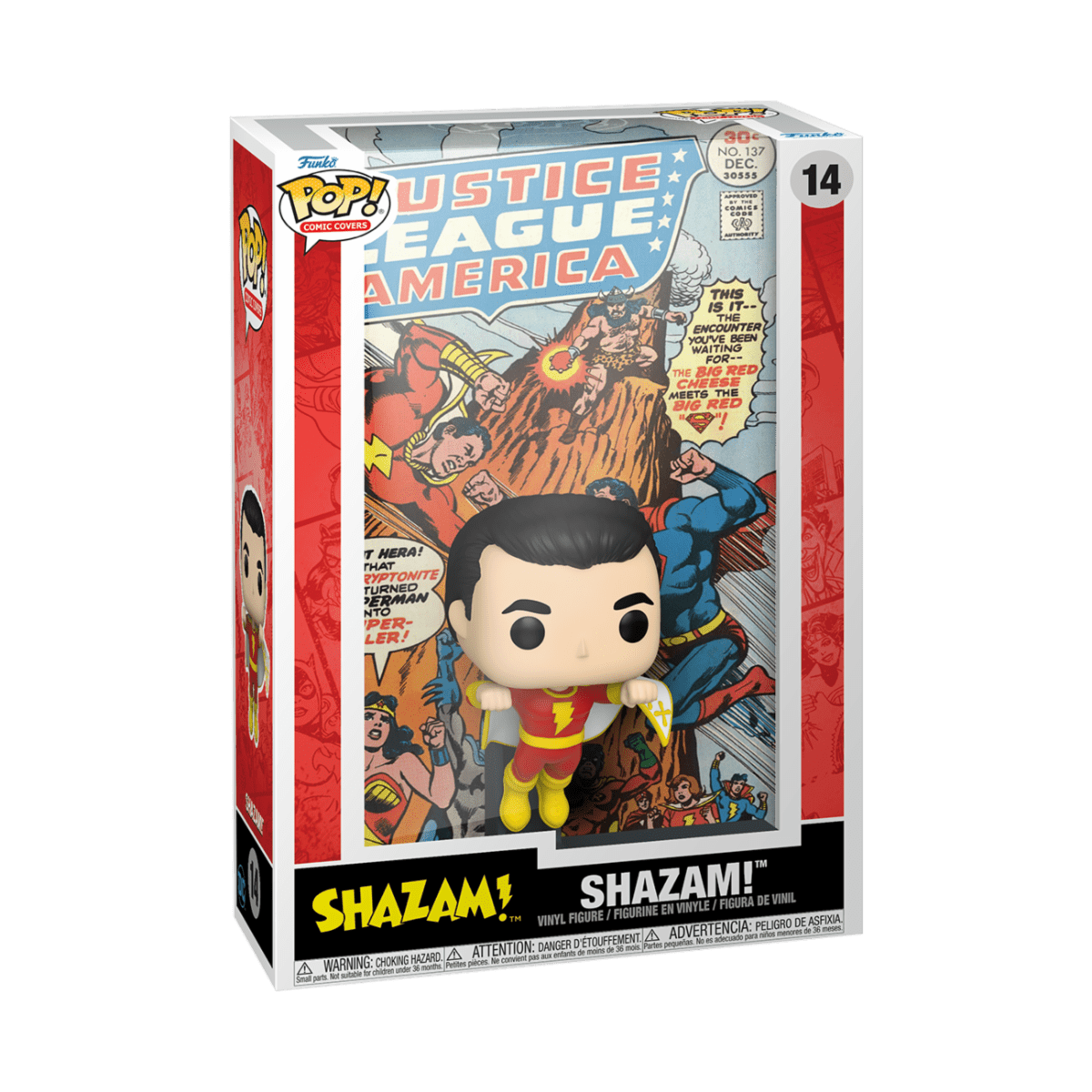 FUNKO POP COMIC COVER: DC - SHAZAM 889698674416