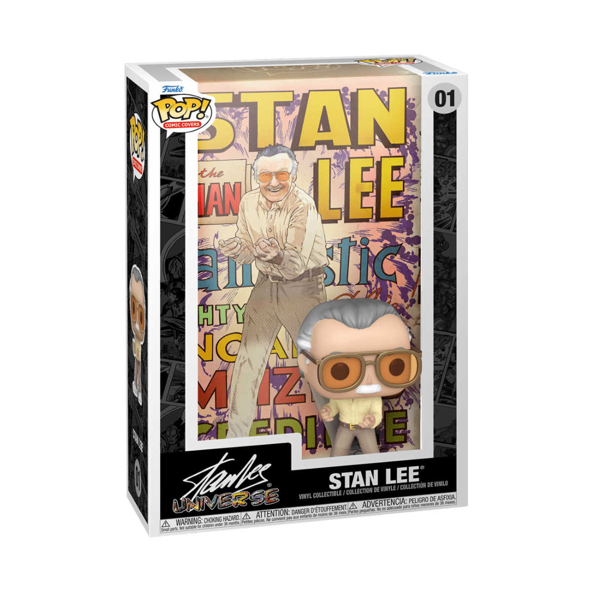 FUNKO POP COMIC COVER: STAN LEE 889698676397