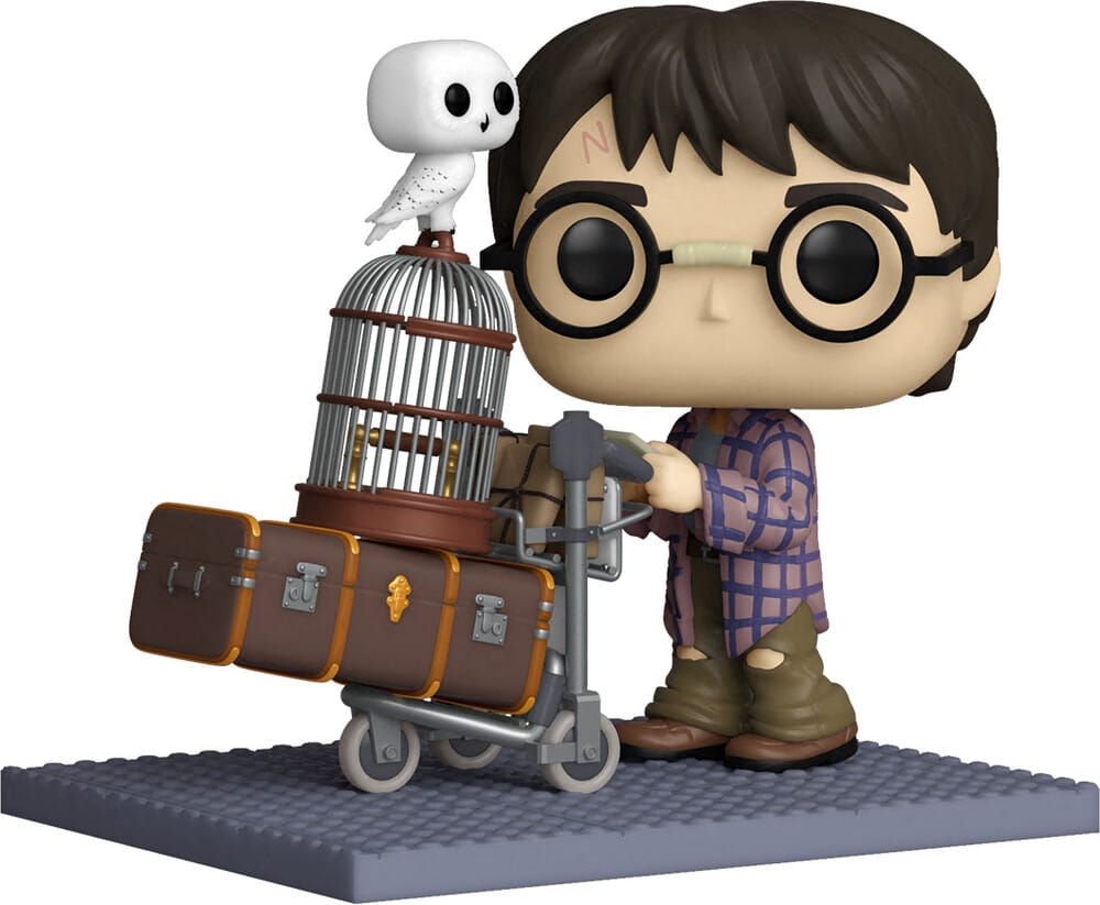 FUNKO POP DELUXE: HP ANNIVERSARY - HARRY PUSHING TROLLEY 889698573603