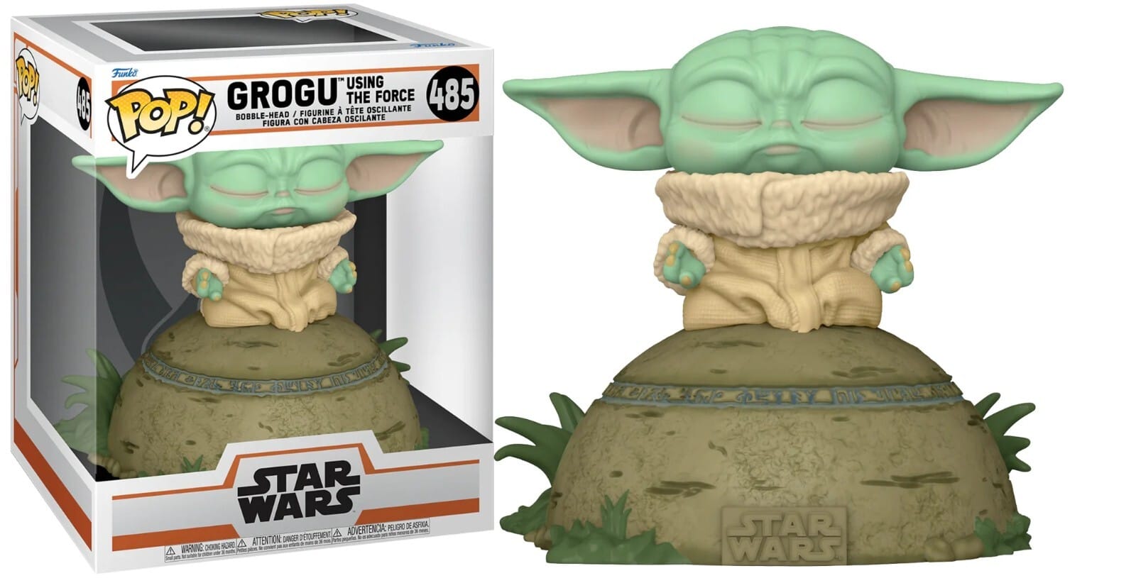 FUNKO POP DELUXE: MANDALORIAN - THE CHILD USING THE FORCE (SFX) 889698583909