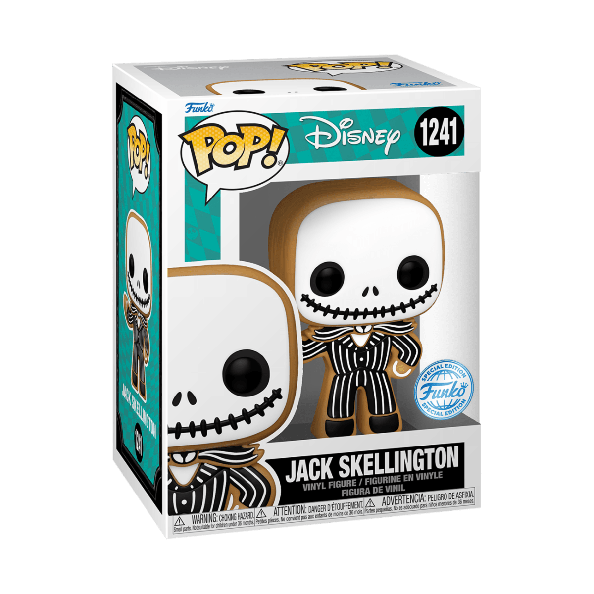 FUNKO POP DISNEY: NIGHTMARE BEFORE CHRISTMAS - JACK (GINGERBREAD)(SP) 889698677158