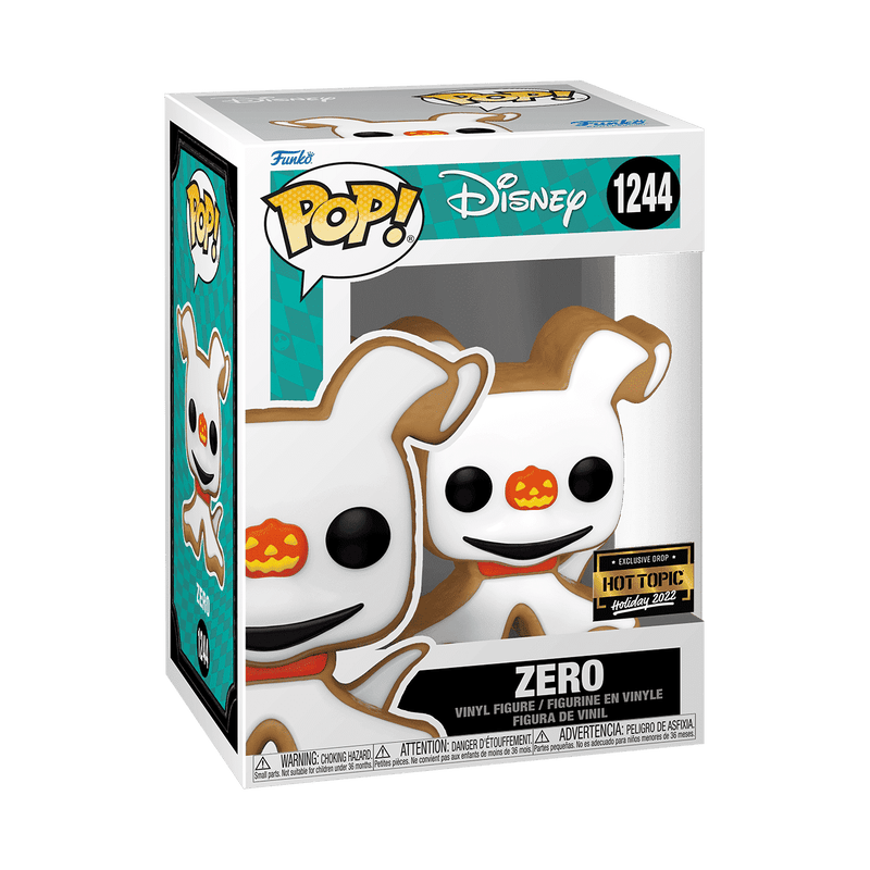 FUNKO POP DISNEY: NIGHTMARE BEFORE CHRISTMAS - ZERO (GINGERBREAD)(SP) 889698677189