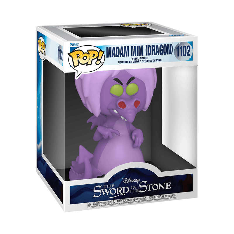 FUNKO POP! DISNEY: SWORD IN THE STONE - MADAM MIM AS DRAGON W/CH 889698491600