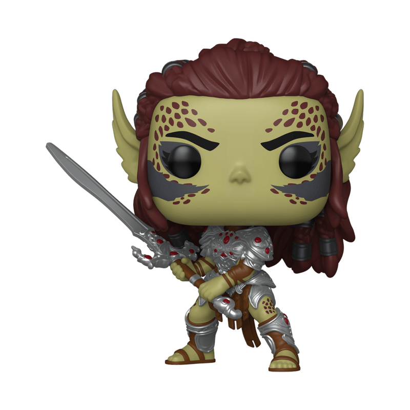 FUNKO POP GAMES: BALDUR'S GATE 3 - LAE'ZEL W/SWORD 889698883481