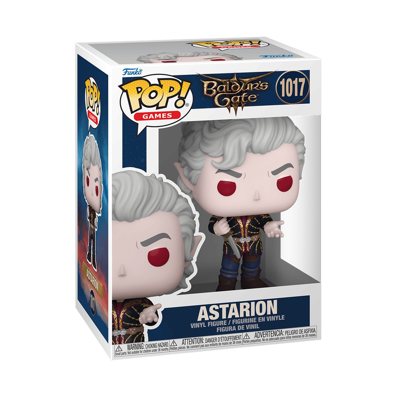 FUNKO POP GAMES: BALDUR'S GATE - ASTARION W/CHASE 889698849555